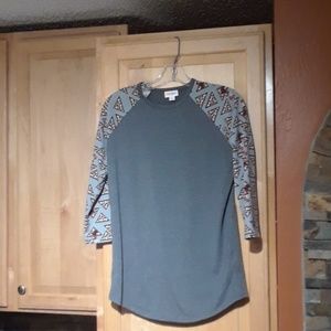 LuLaroe Randy Minnie Mouse Print Top